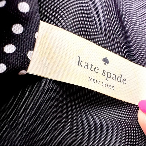 Kate Spade ♠️ New York Kennedy Park Aleah Nylon Crossbody Folding Bag, Black - Picture 4 of 10